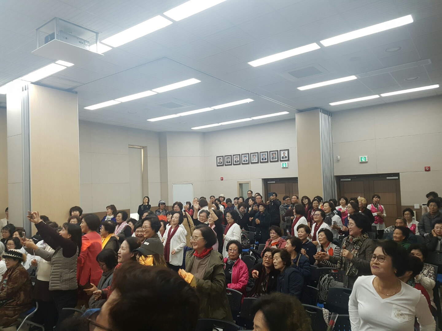 2019년 신갈동 주민자치센타 작품 발표회 사진